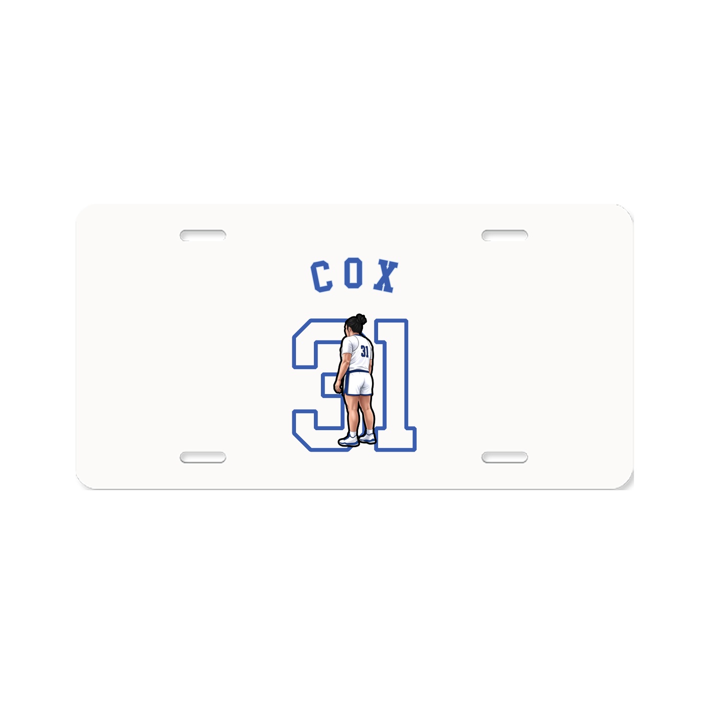 License Plate — Shirsey Arch in Classic
