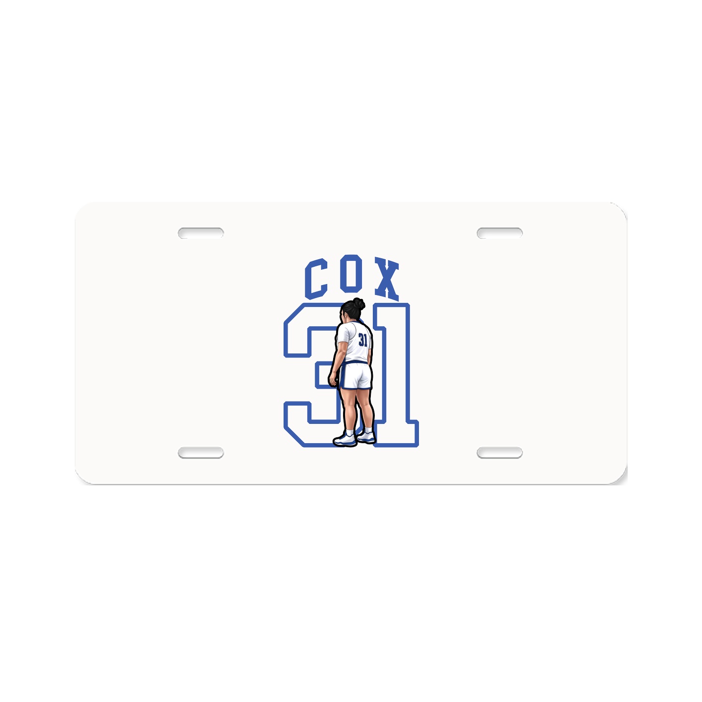 License Plate — Shirsey in Classic