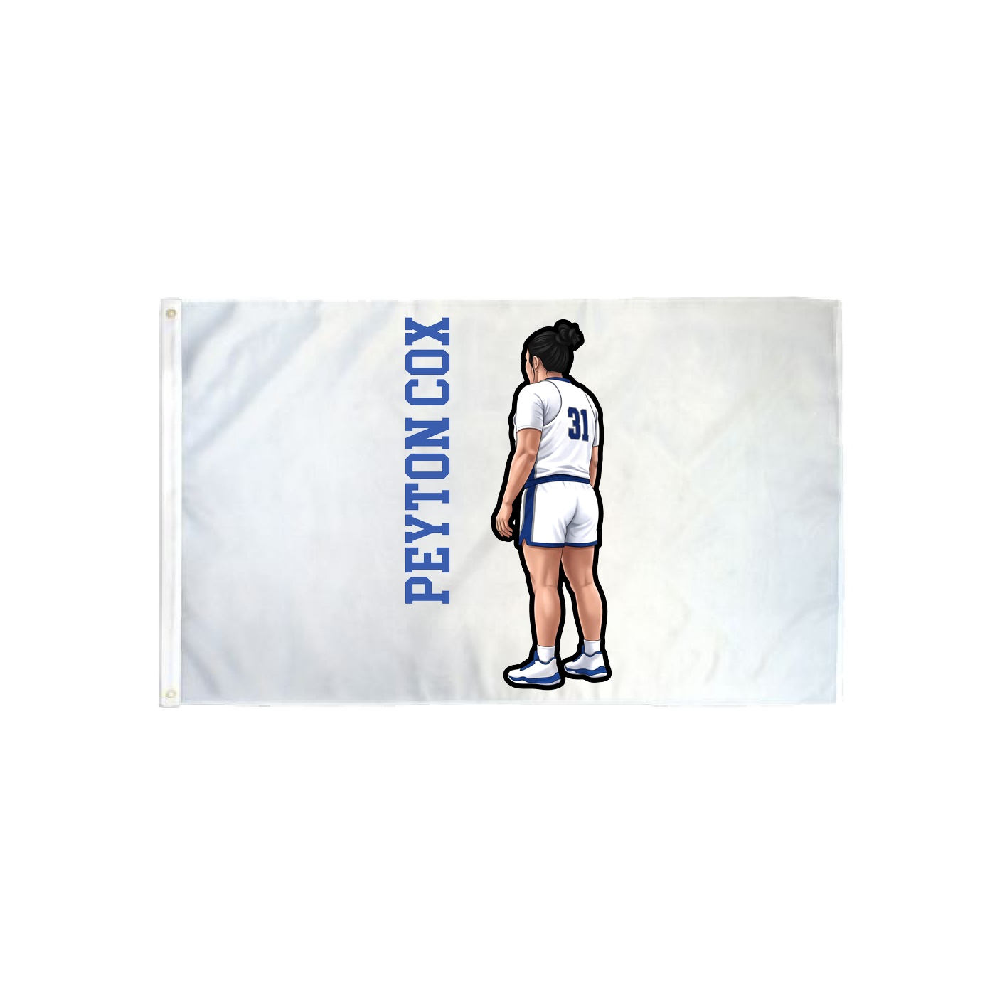 3x5 Flag — Name Vertical in Classic