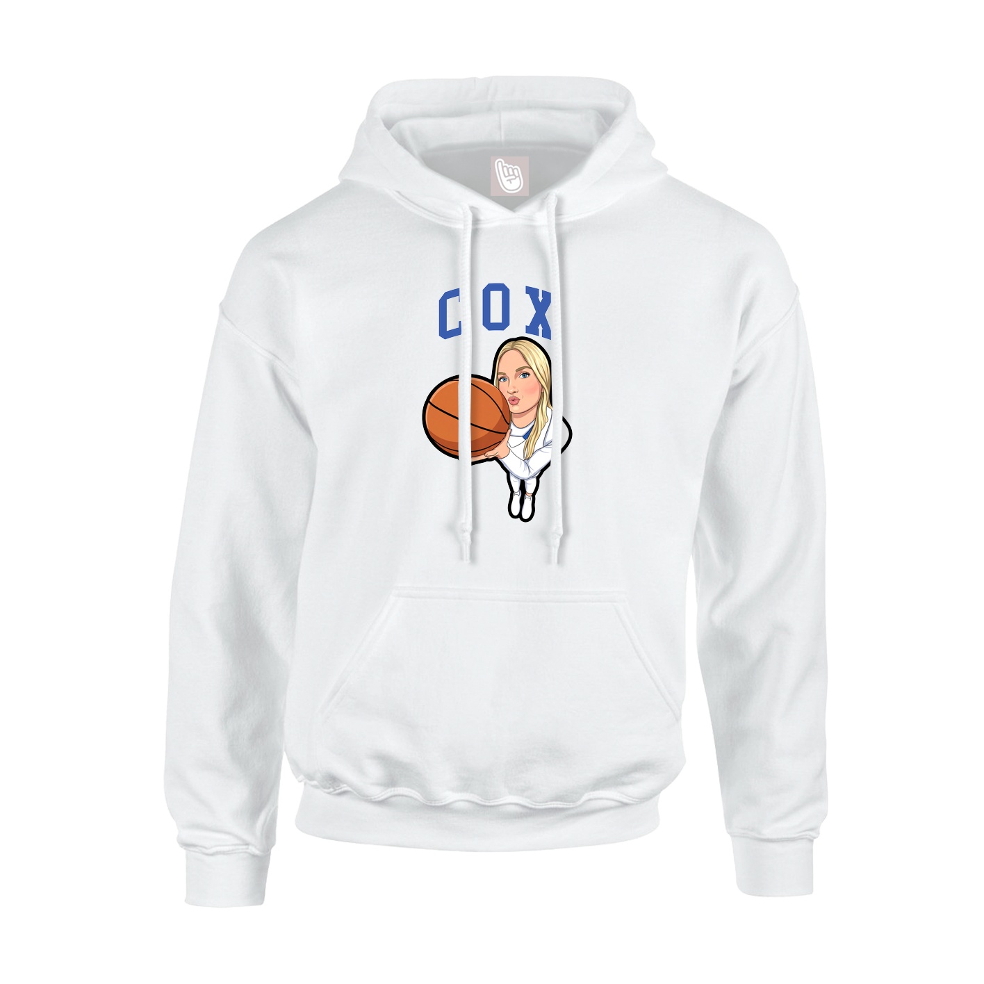 Youth Hoodie — Shirsey in White