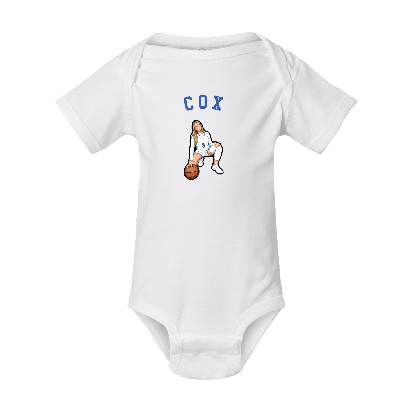 Baby Onesie — Shirsey Arch in White