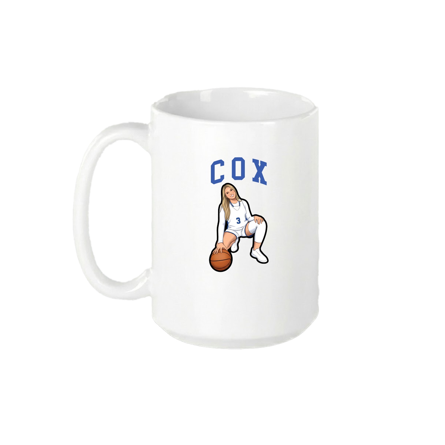 15oz Coffee Mug — Shirsey in White