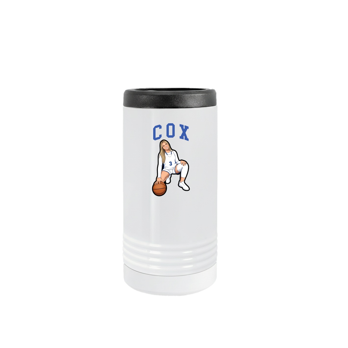 Slim Beverage Holder — Shirsey in White