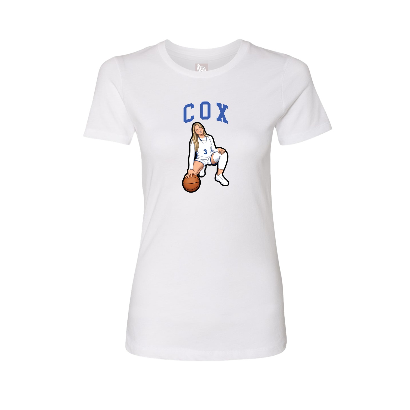 Fitted Women's Tee — Shirsey in White