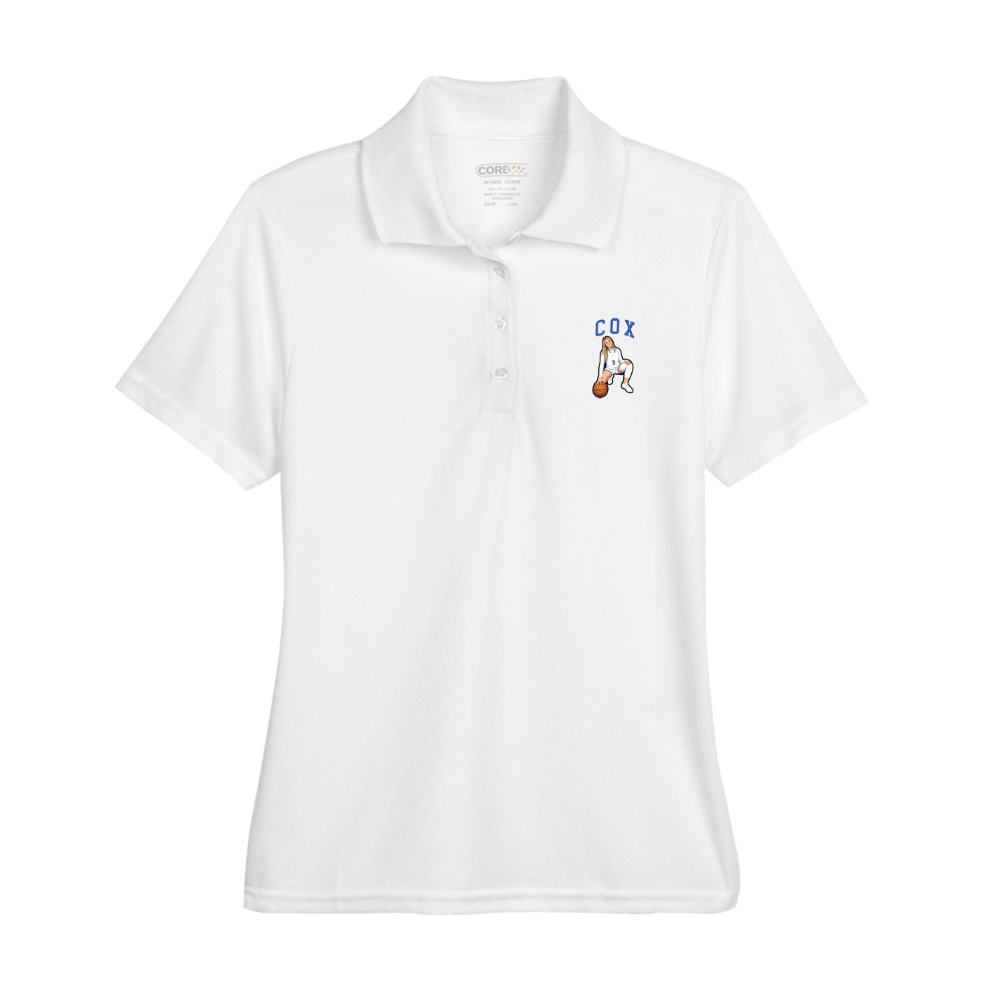 Womens Performance Polo — Shirsey in White