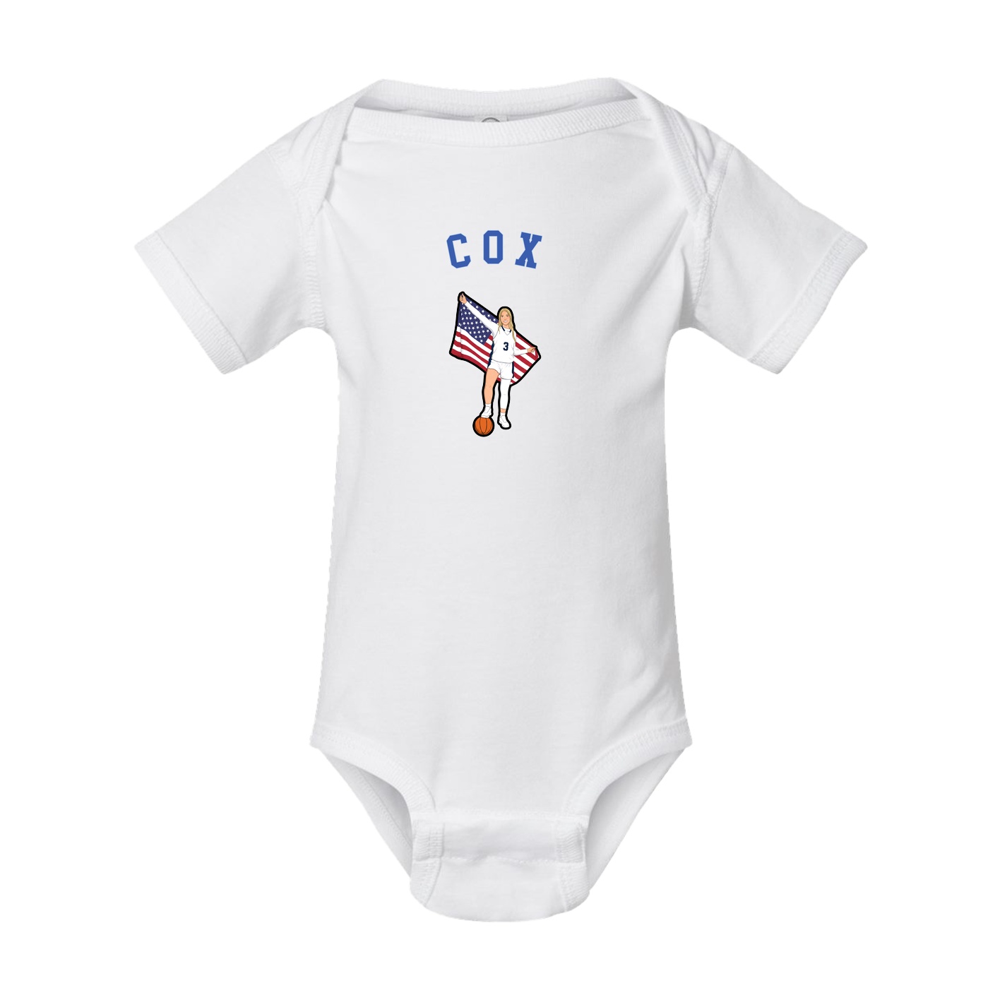 Baby Onesie — Shirsey Arch in White