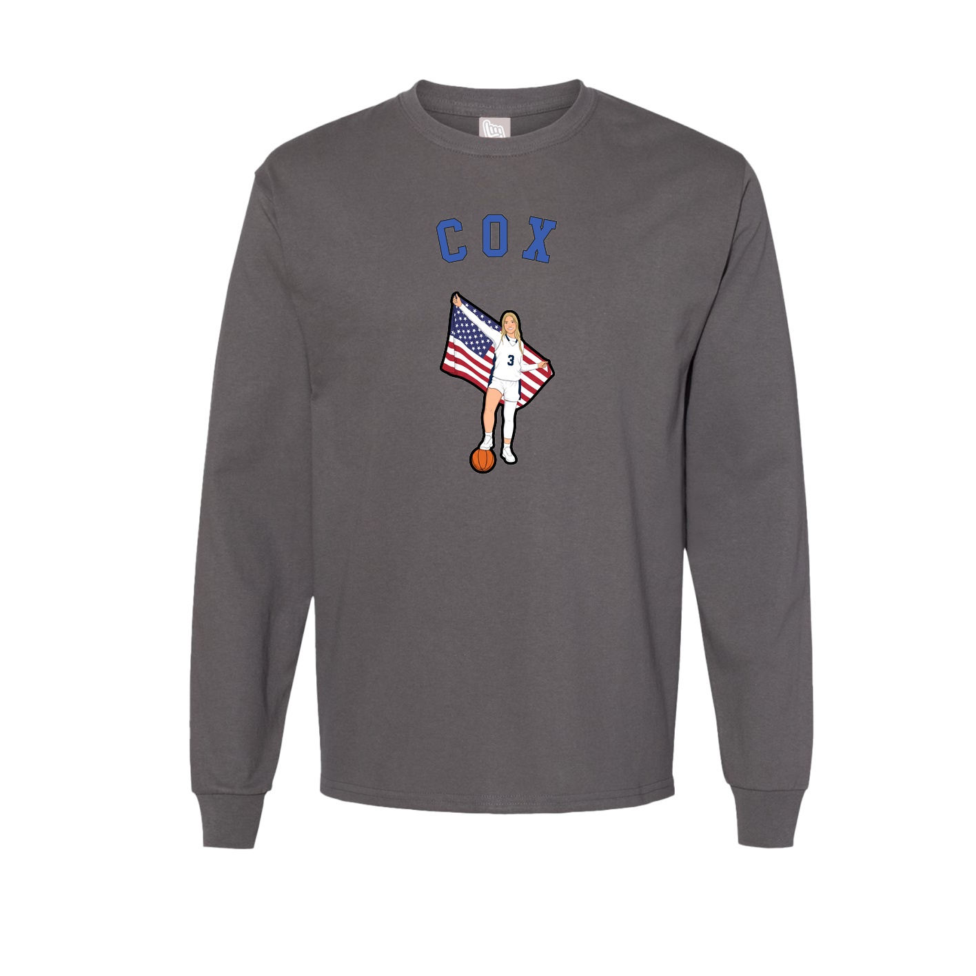 Long Sleeve Tee — Shirsey Arch in Grey