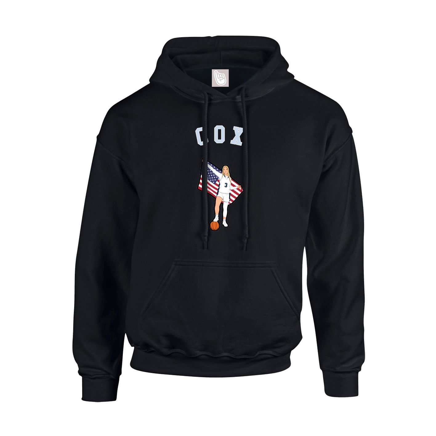 Hoodie — Shirsey Arch in Black