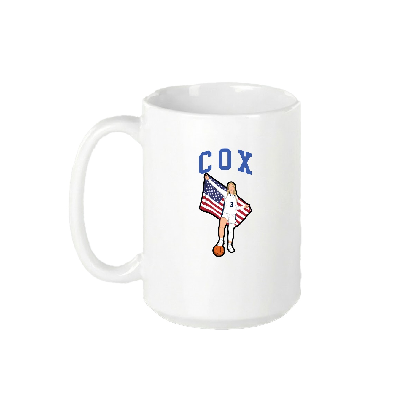 15oz Coffee Mug — Shirsey in White