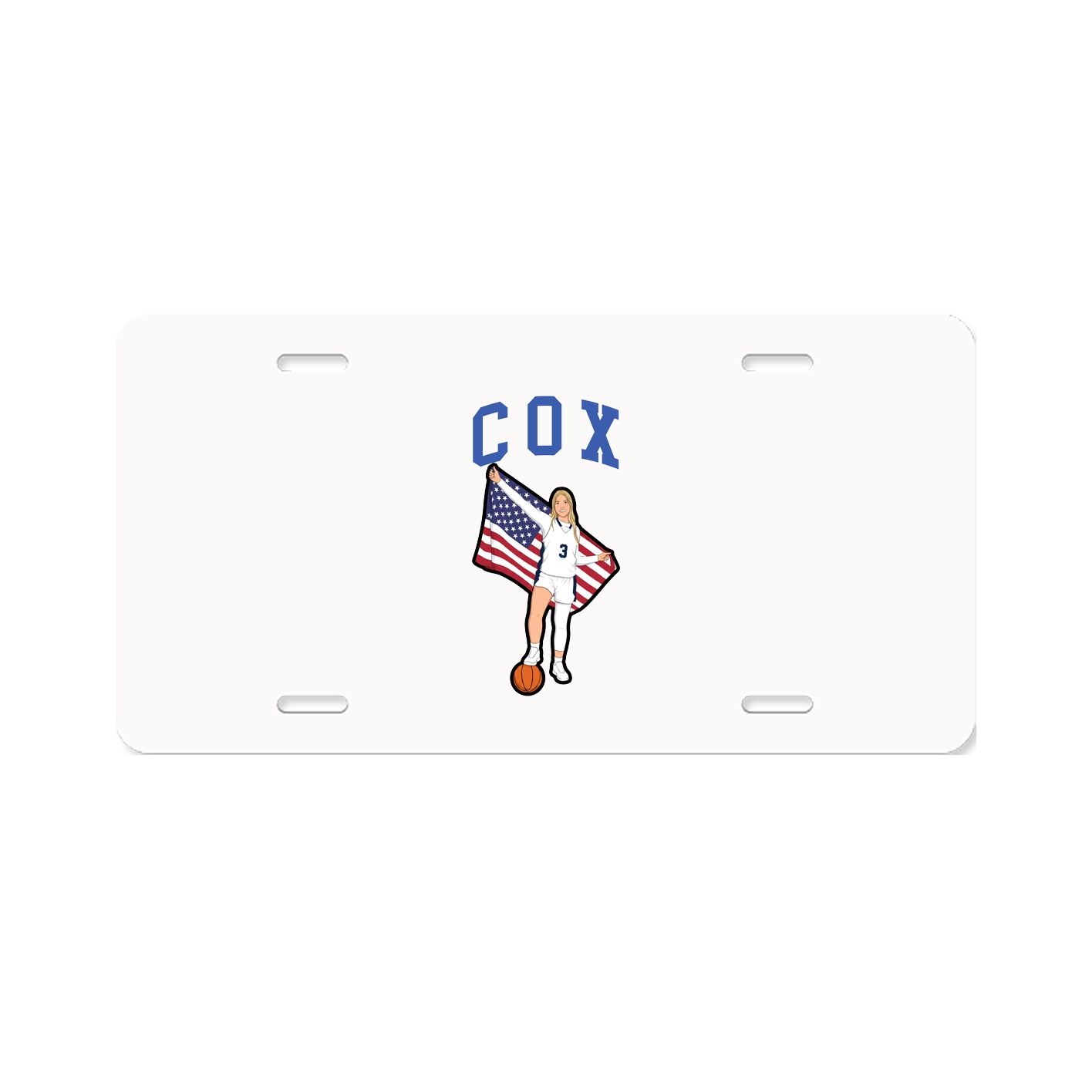 License Plate — Shirsey in Classic
