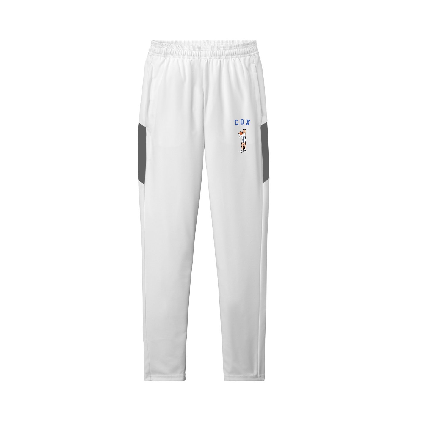 Team Travel Pant — Shirsey Arch in White/Grey