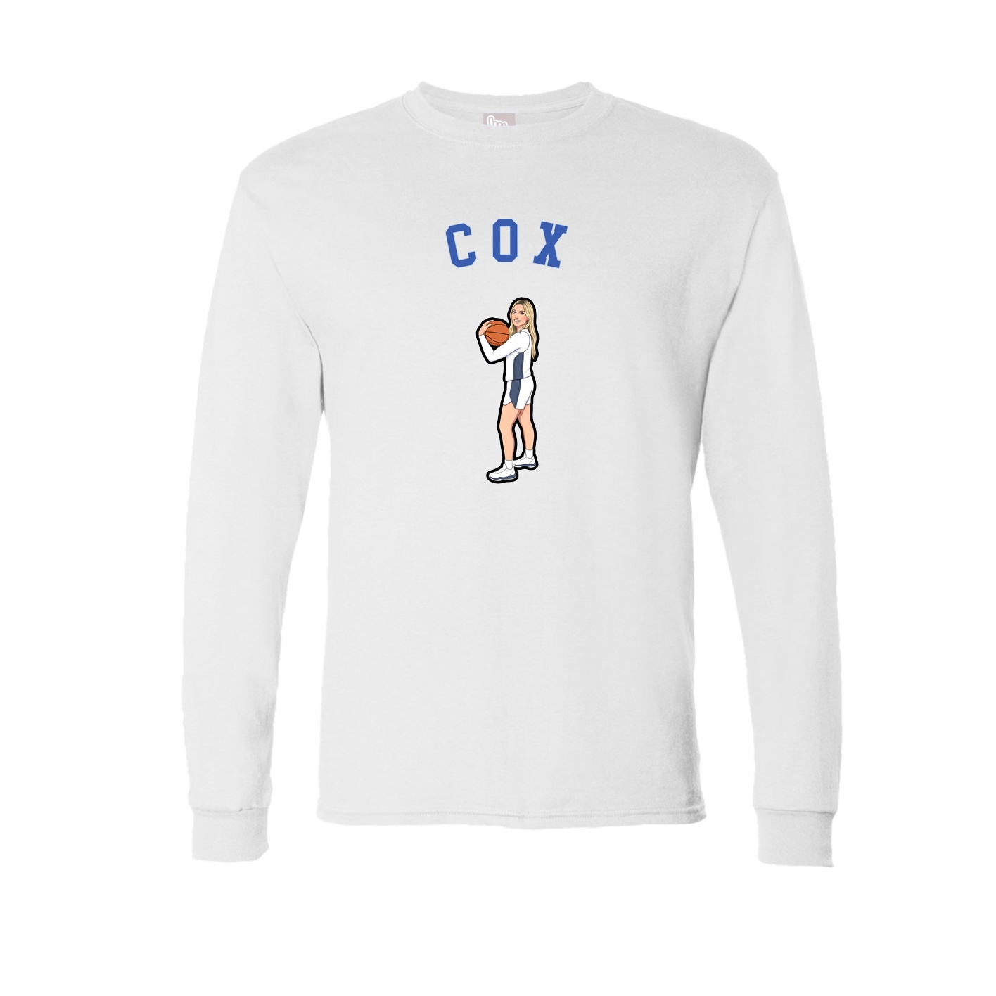 Long Sleeve Tee — Shirsey Arch in White