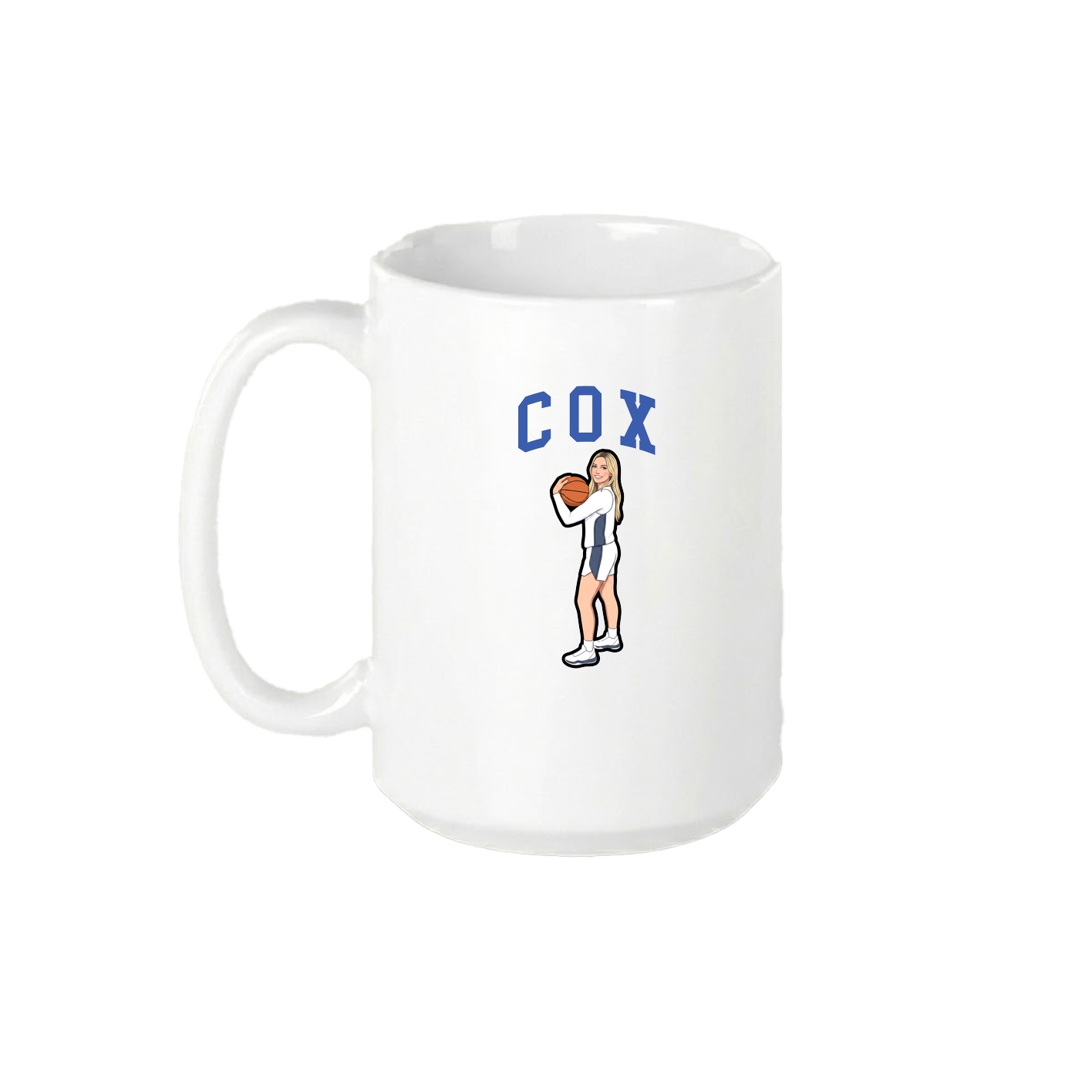 15oz Coffee Mug — Shirsey in White