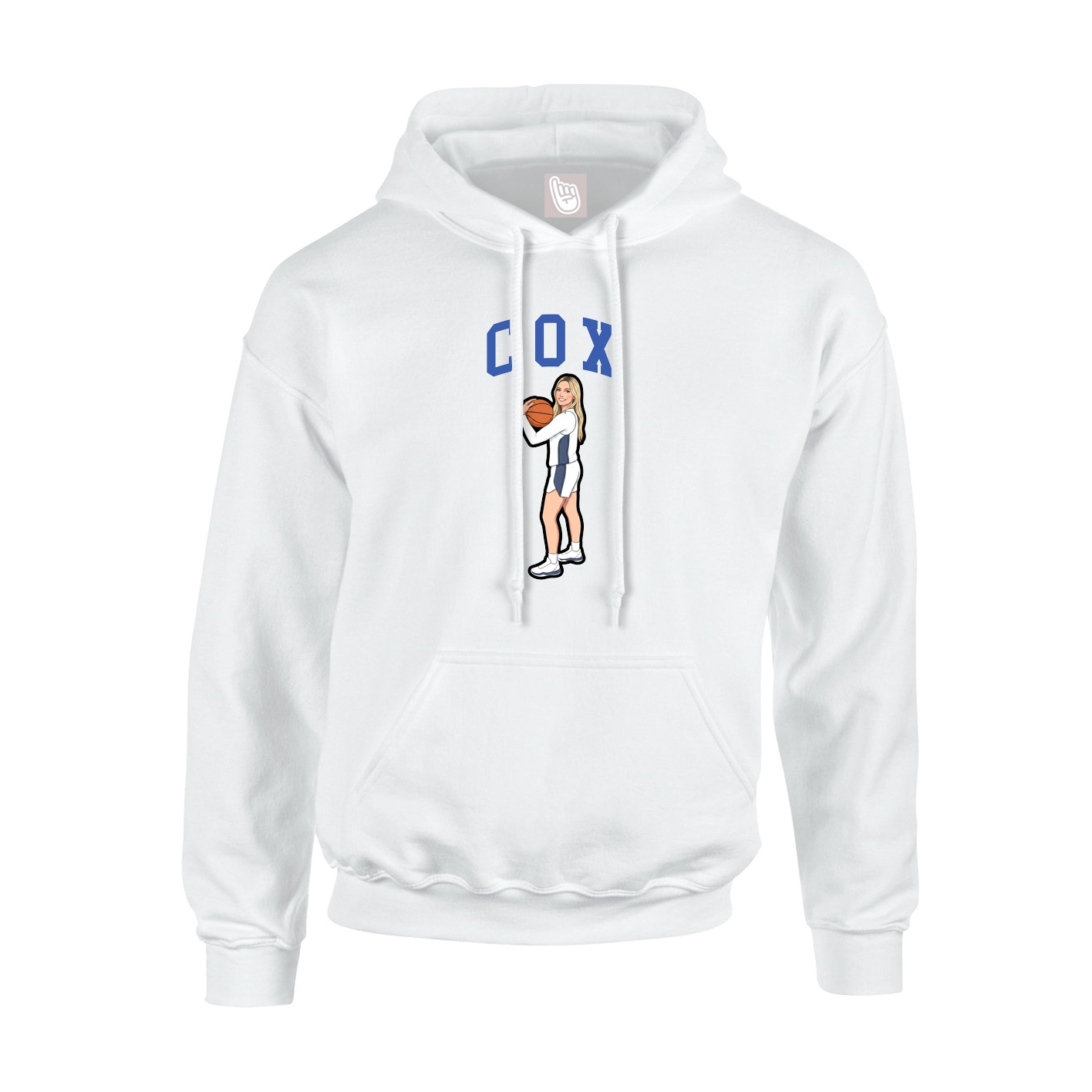 Youth Hoodie — Shirsey in White