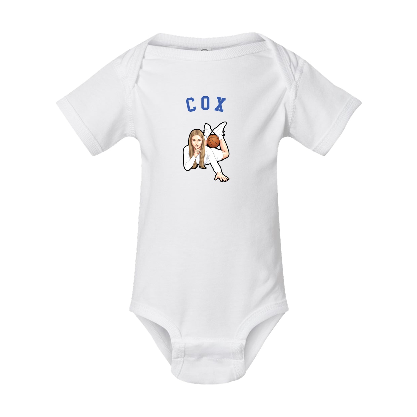Baby Onesie — Shirsey Arch in White