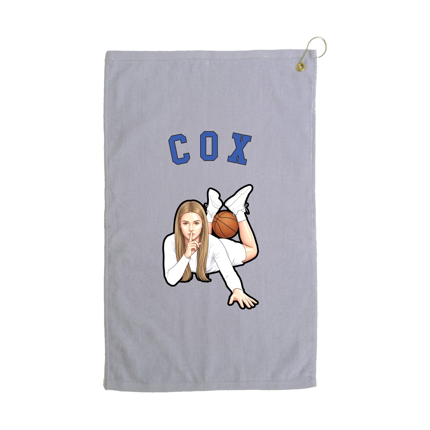 Golf Towel — Shirsey Arch in Grey