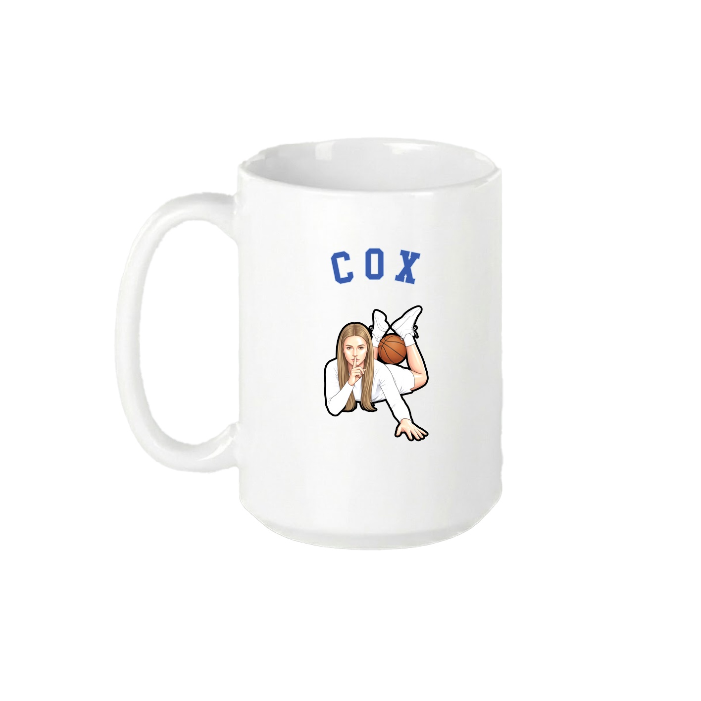 15oz Coffee Mug — Shirsey Arch in White