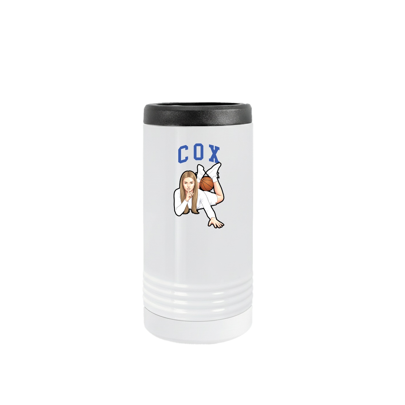 Slim Beverage Holder — Shirsey in White