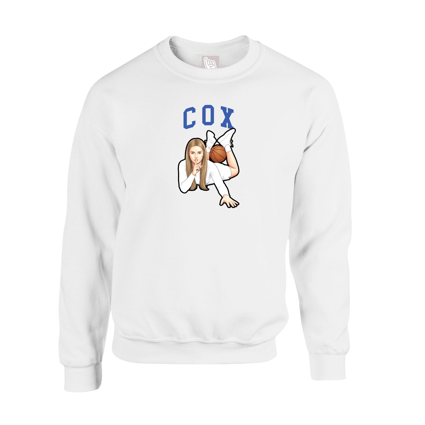 Fleece Crew — Shirsey in White