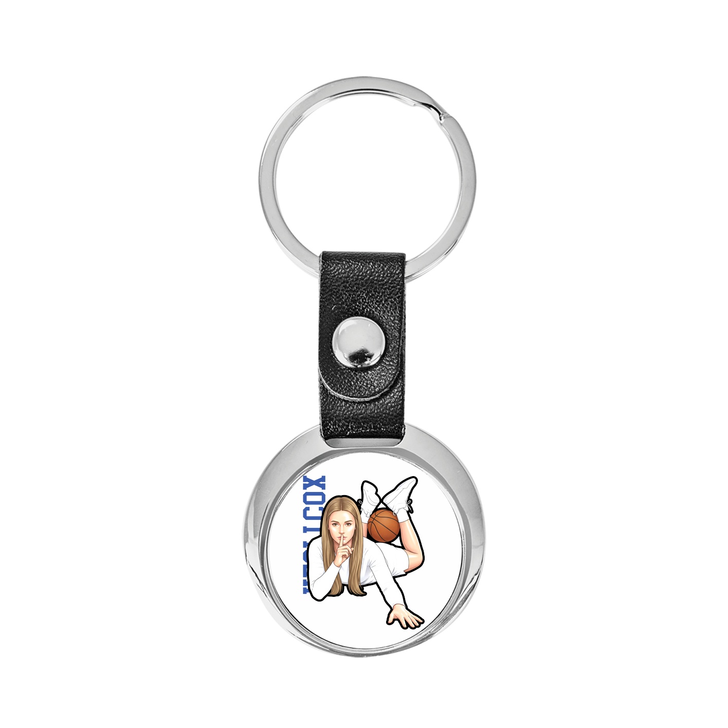 Key Chain — Name Vertical in Classic
