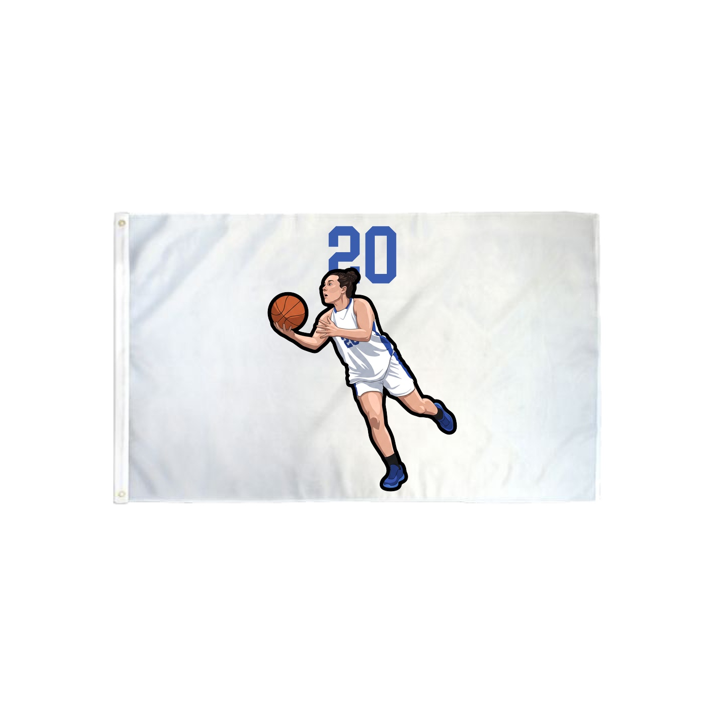 3x5 Flag — Number Top in Classic