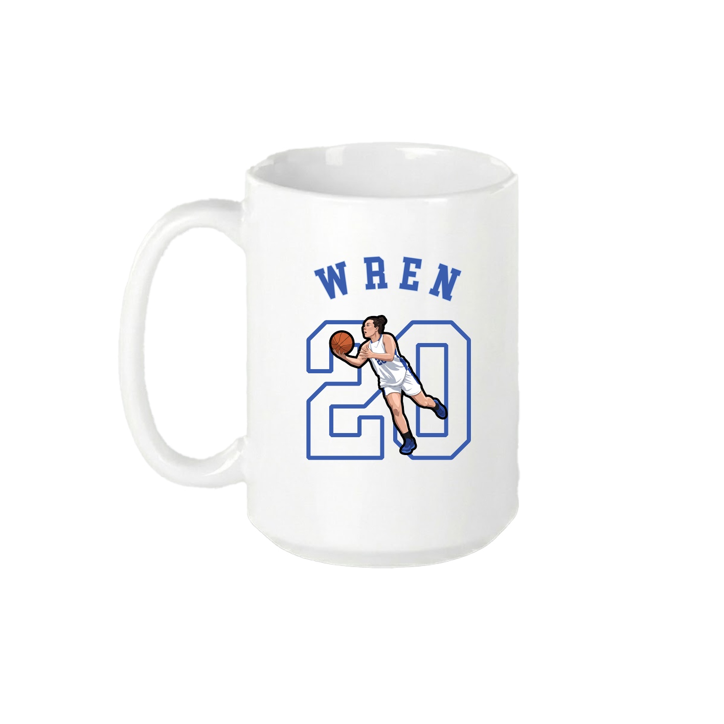15oz Coffee Mug — Shirsey Arch in White