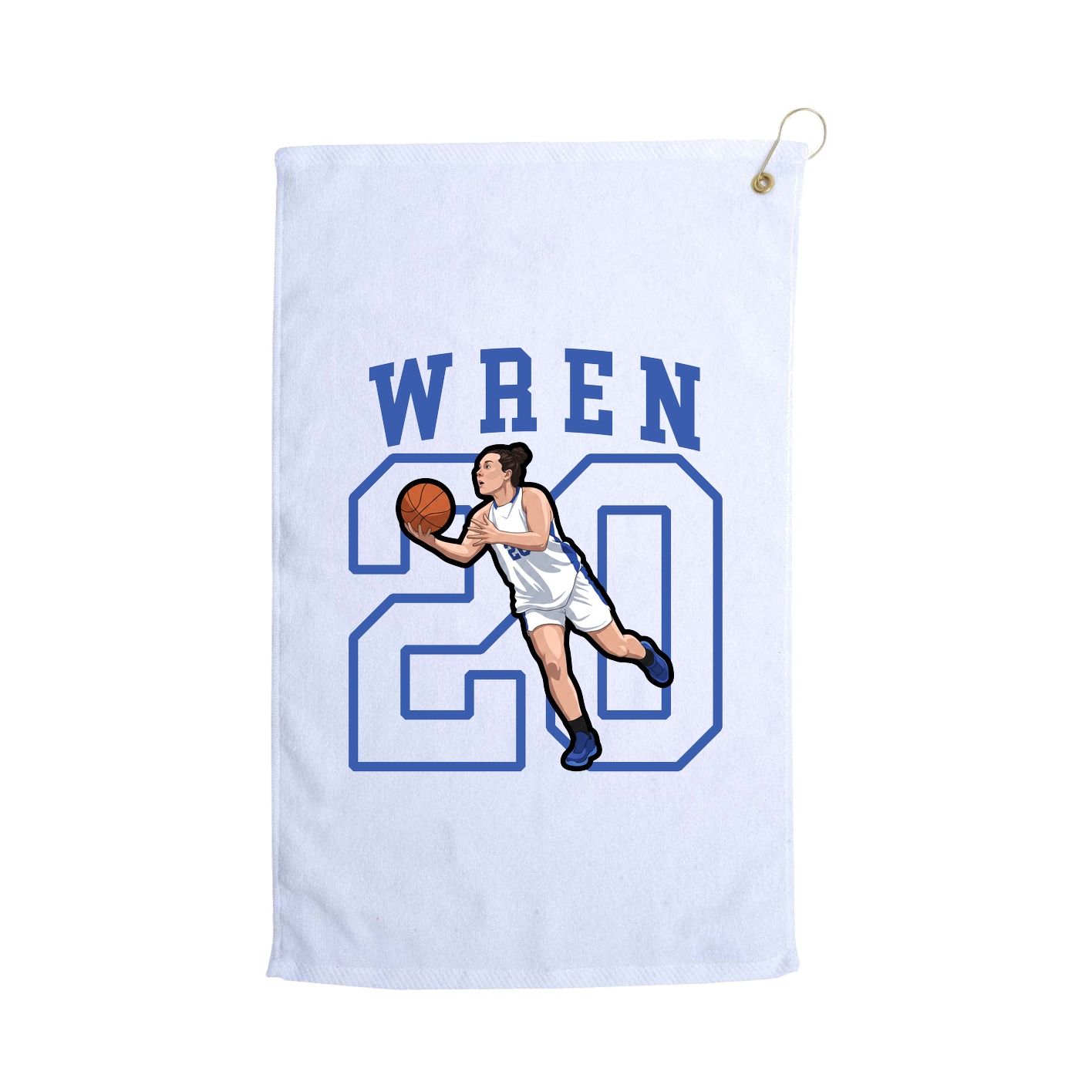 Golf Towel — Shirsey in White