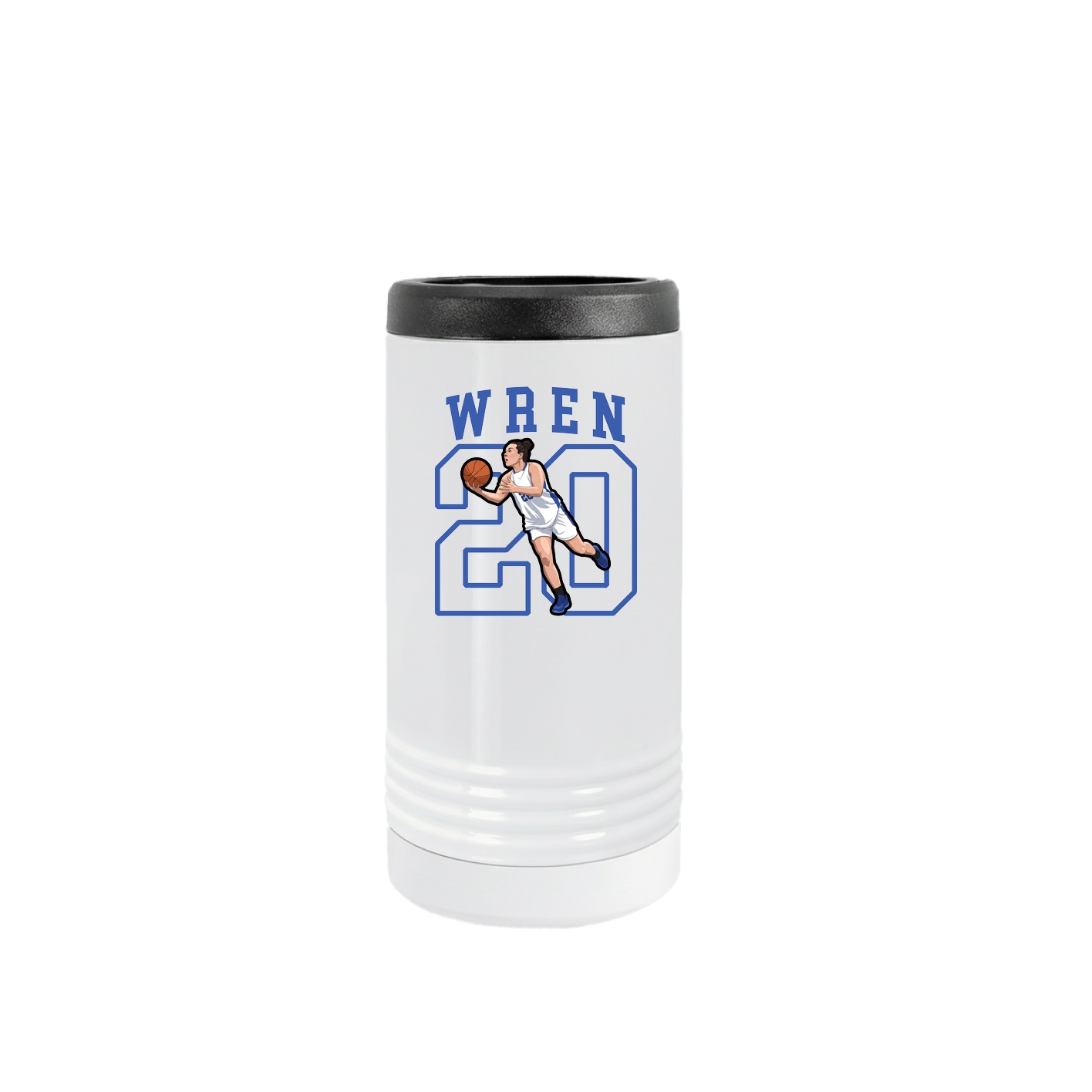 Slim Beverage Holder — Shirsey in White