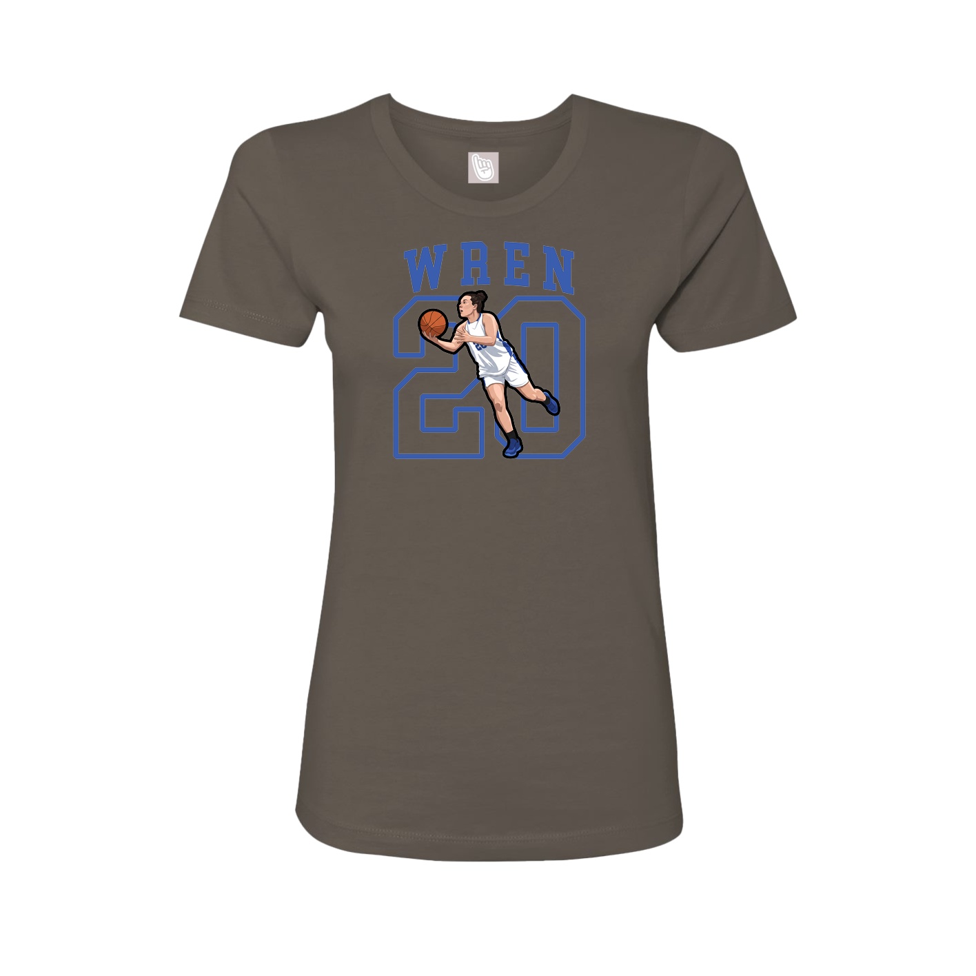 Fitted Women's Tee — Shirsey in Grey
