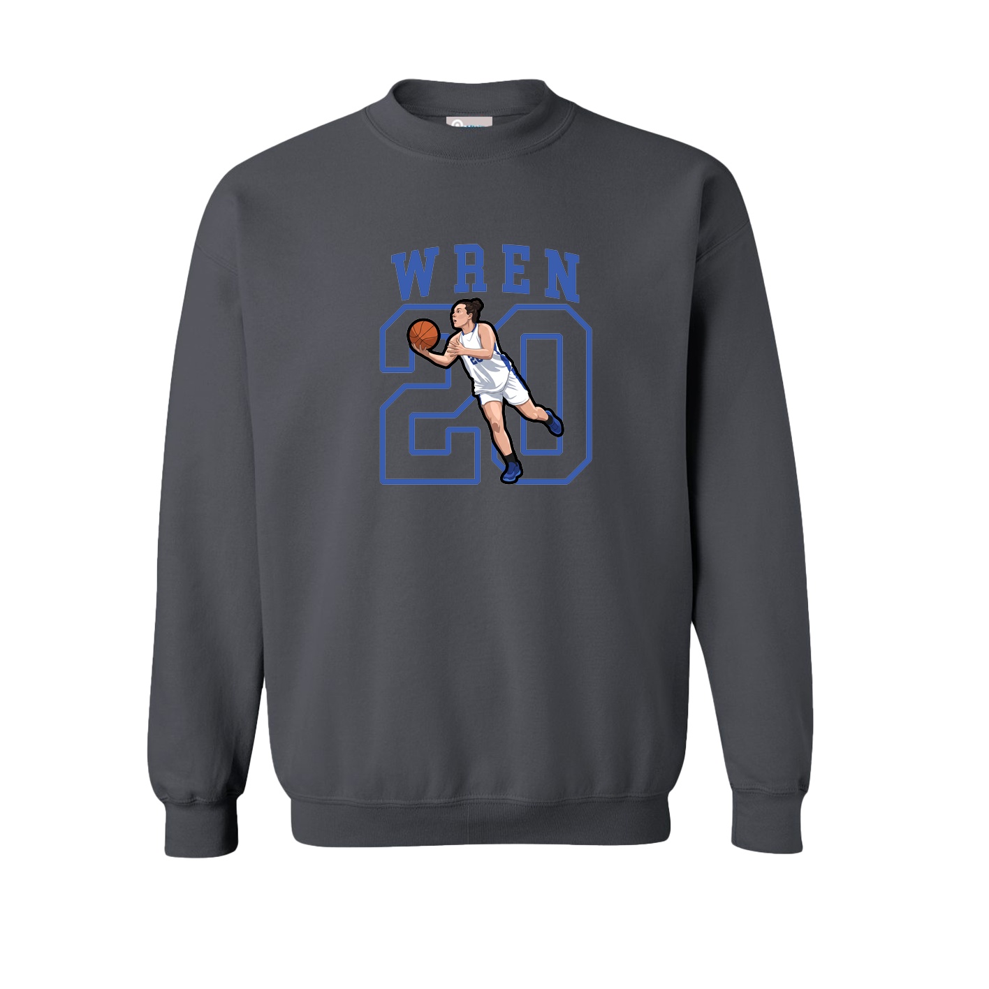Fleece Crew — Shirsey in Grey