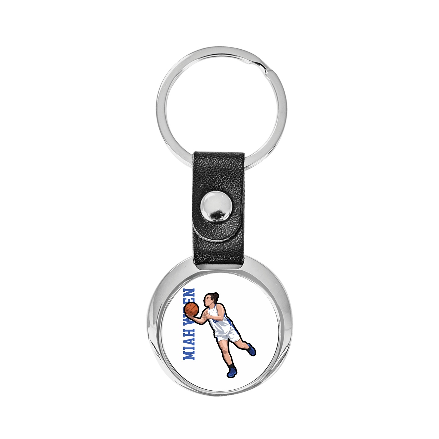 Key Chain — Name Vertical in Classic