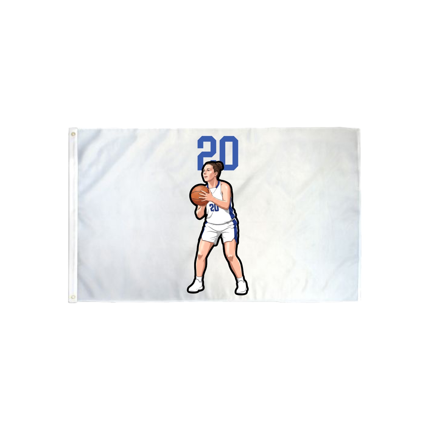 3x5 Flag — Number Top in Classic