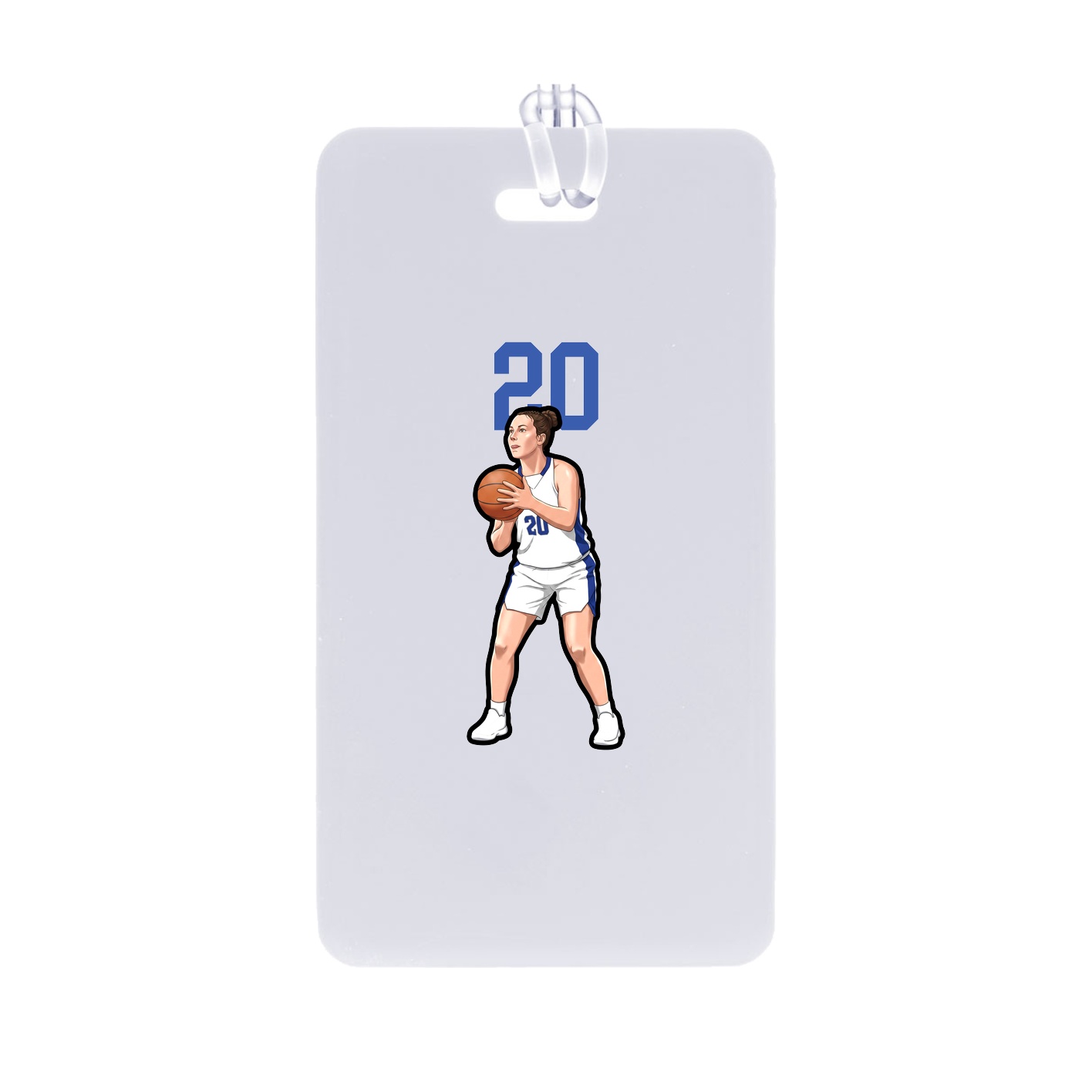 Bag Tag — Number Top in Classic