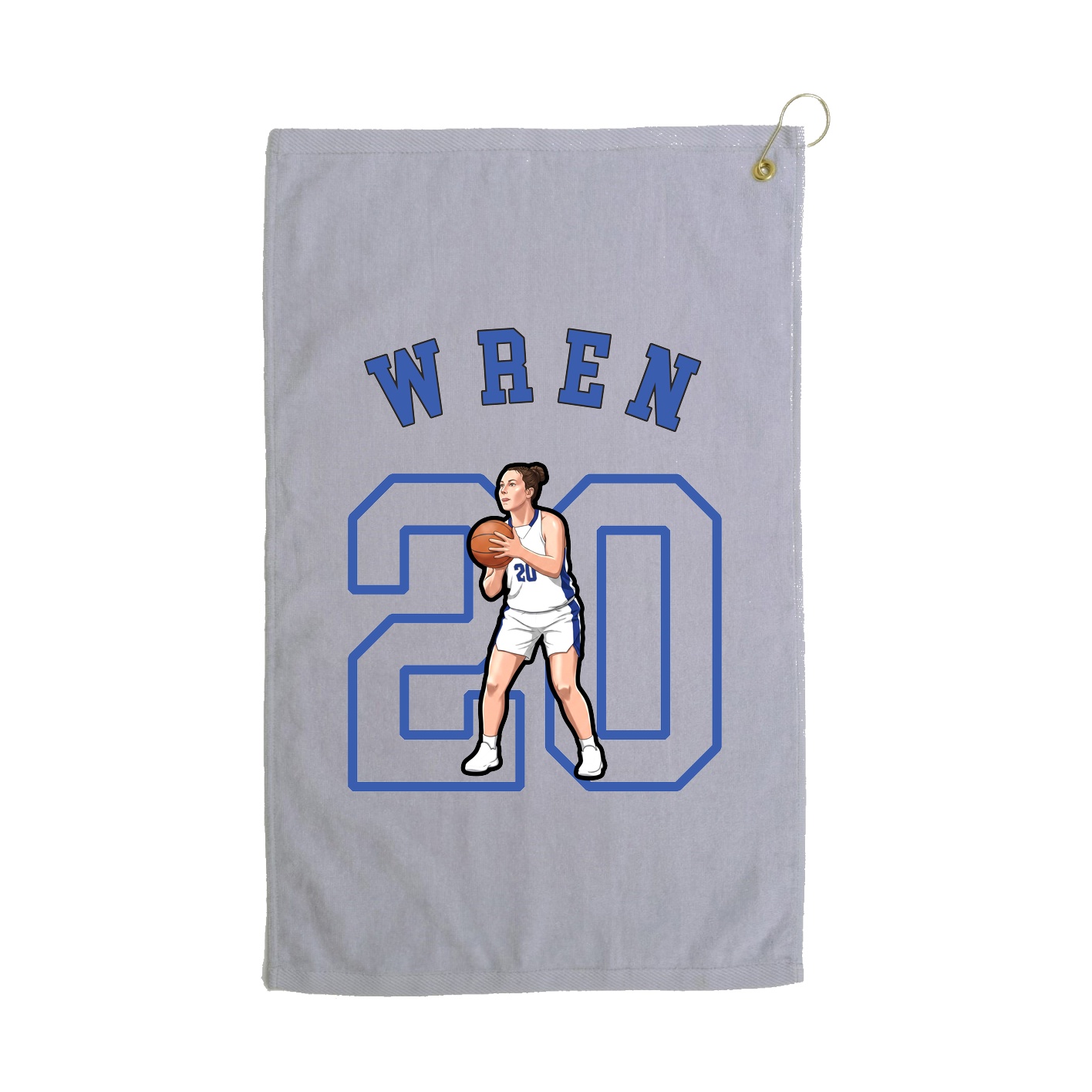Golf Towel — Shirsey Arch in Grey