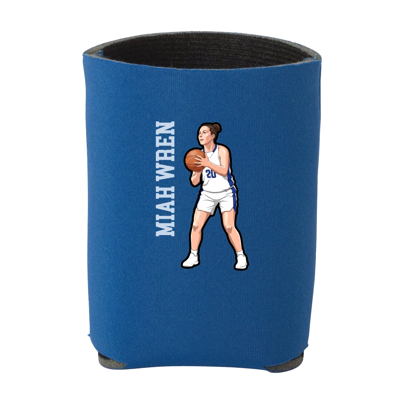 Can Holder — Name Vertical in Royal