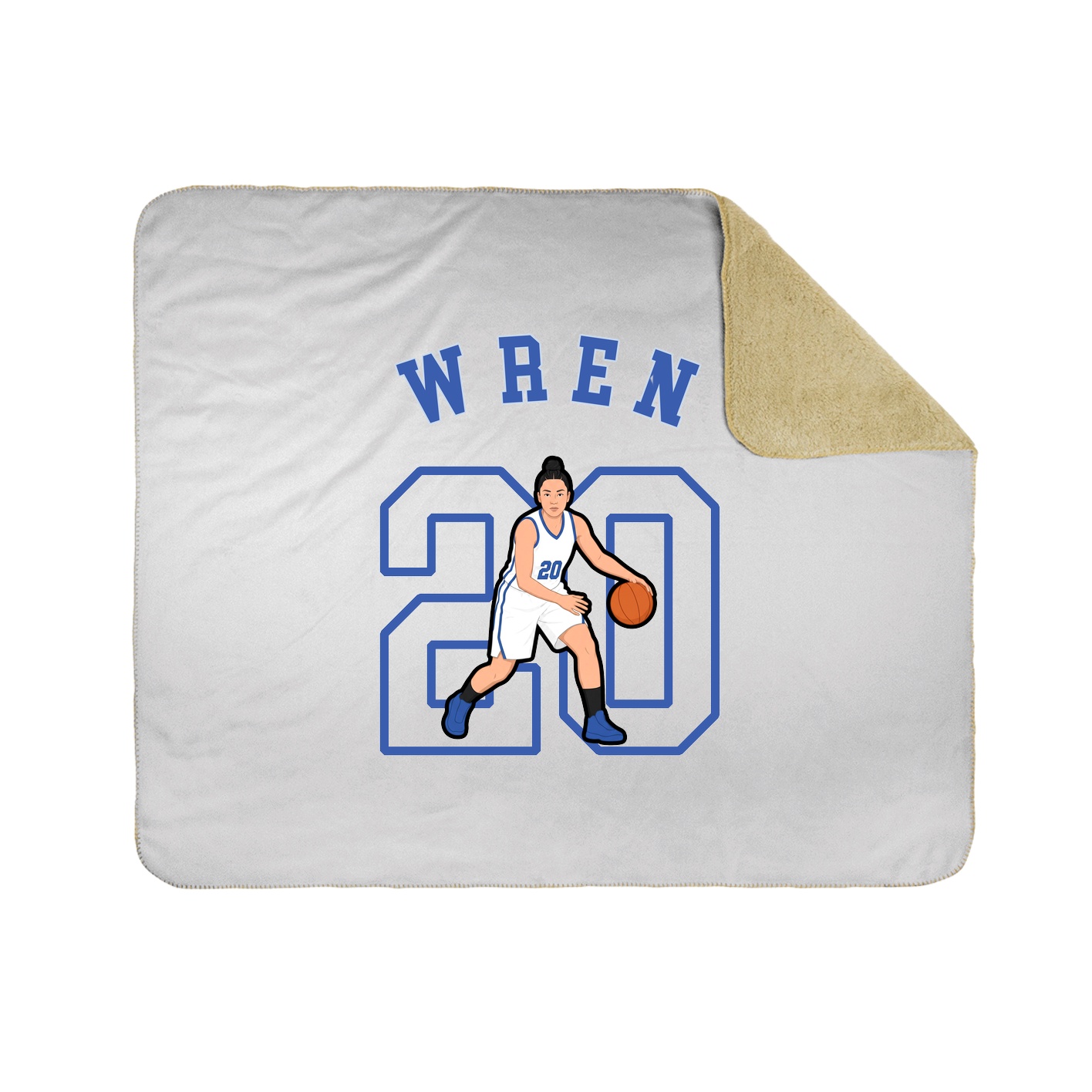 Throw Blanket — Shirsey Arch in White