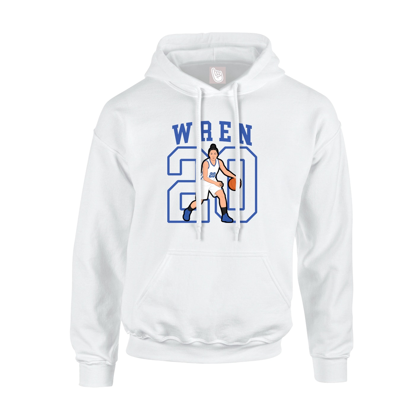 Youth Hoodie — Shirsey in White