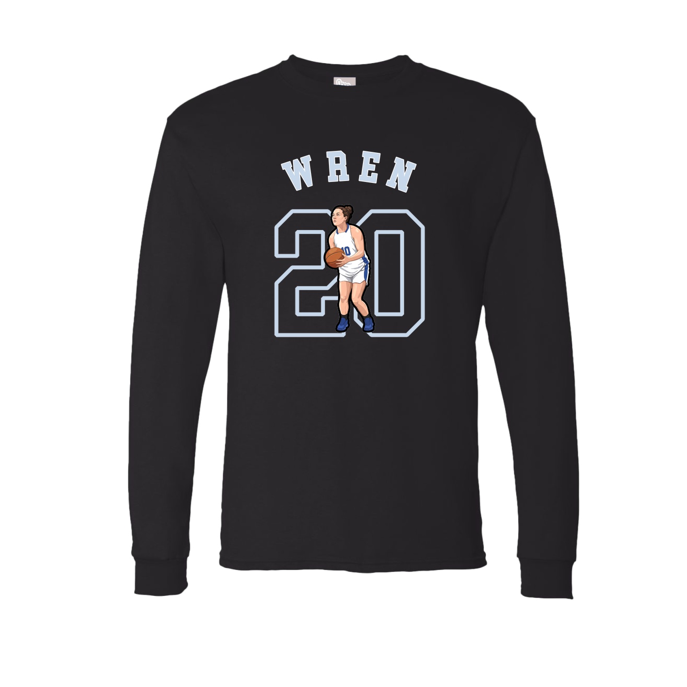 Long Sleeve Tee — Shirsey Arch in Black