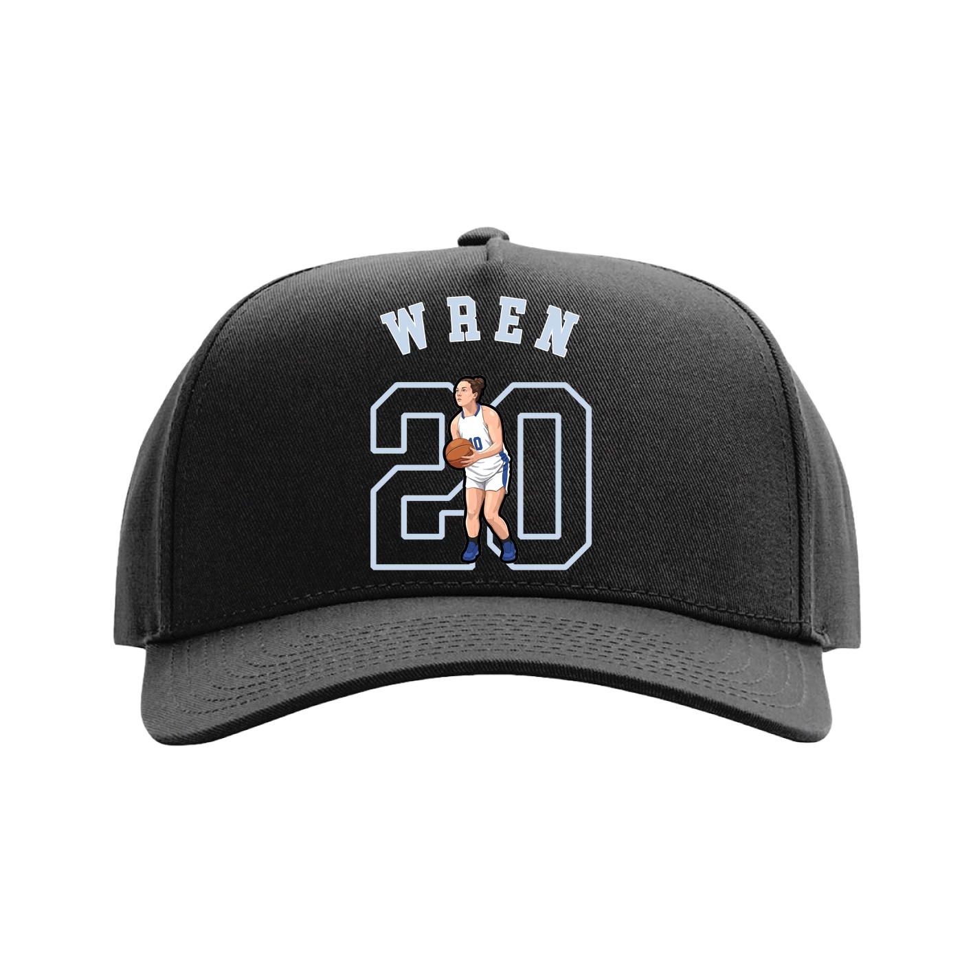 Full Fabric Five-Panel Champ Cap