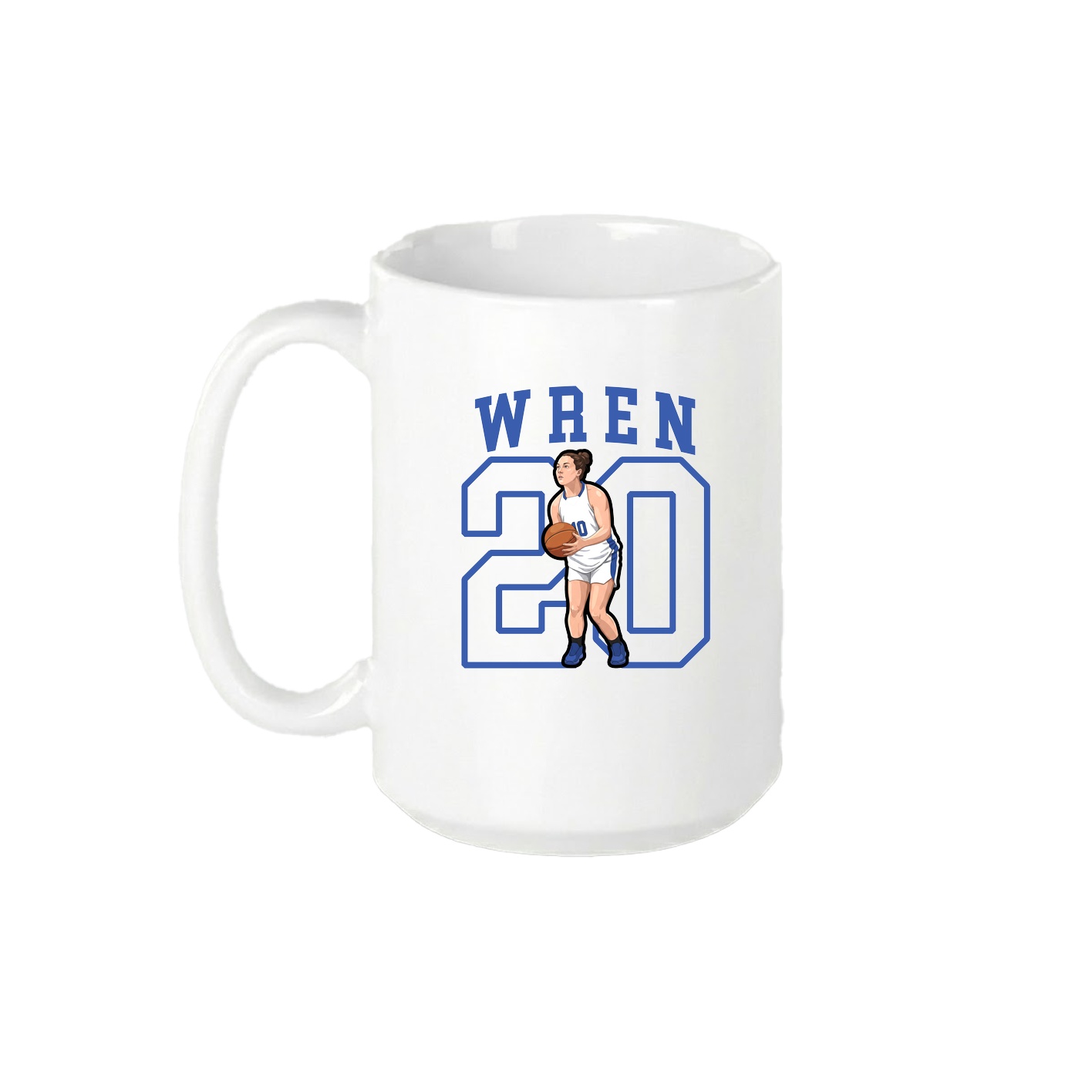 15oz Coffee Mug — Shirsey in White