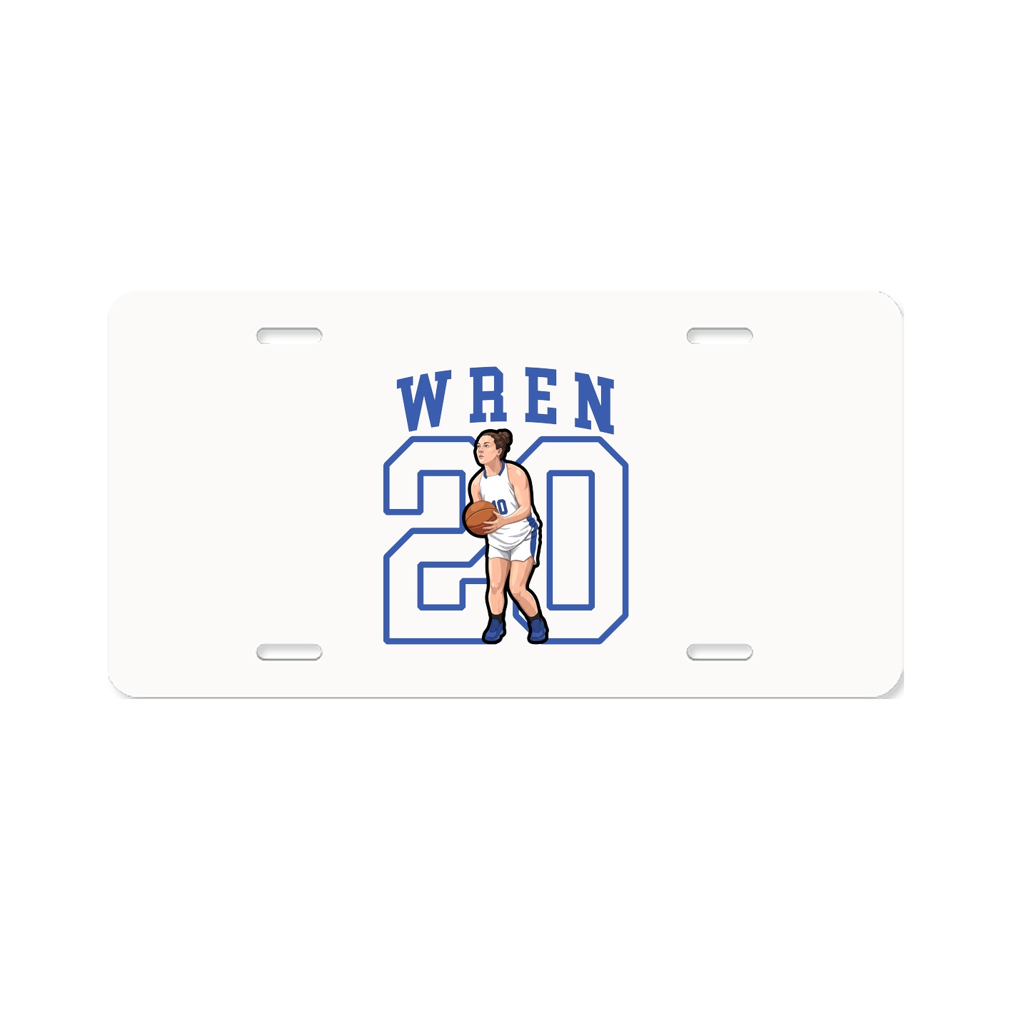 Aluminum License Plate