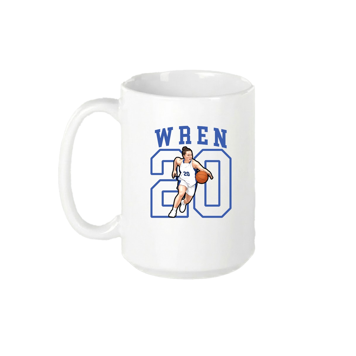 15oz Coffee Mug — Shirsey in White