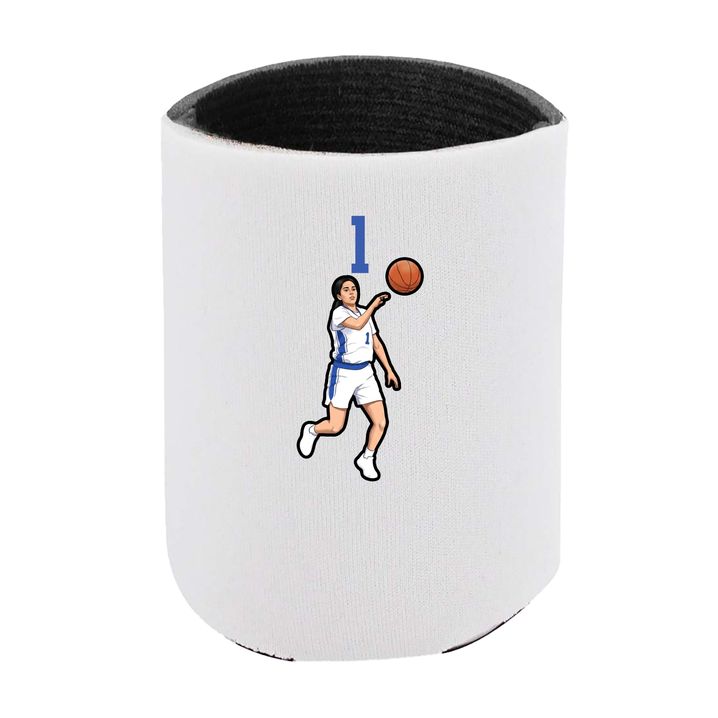 Can Holder — Number Top in White