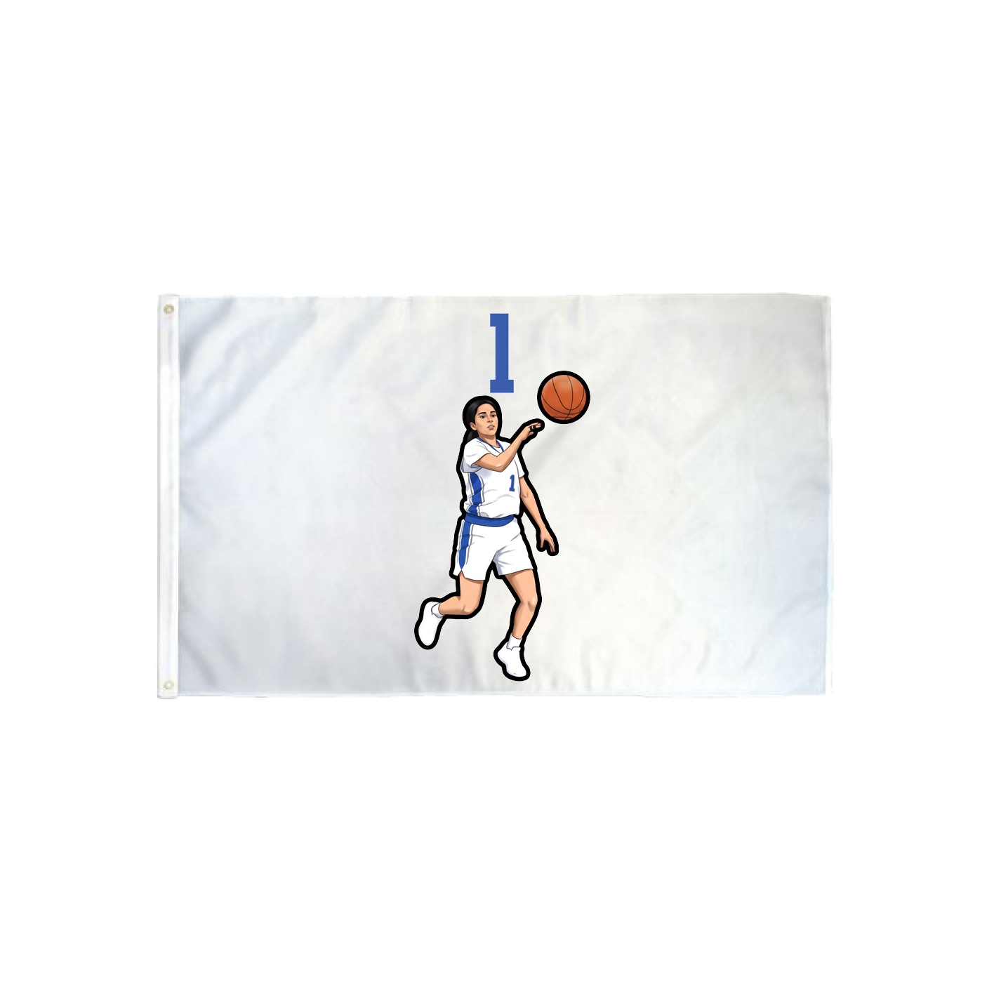 3x5 Flag — Number Top in Classic