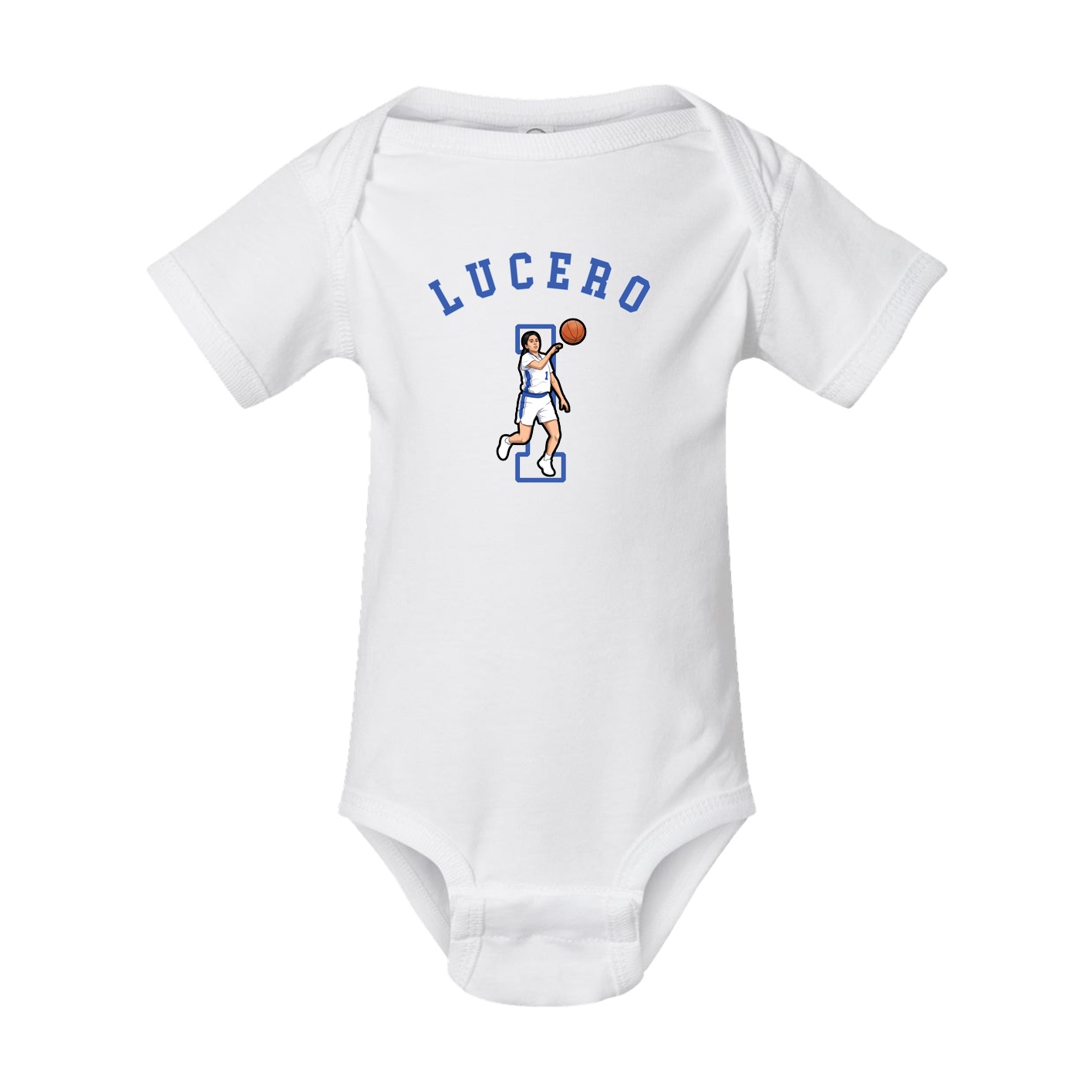 Baby Onesie — Shirsey Arch in White