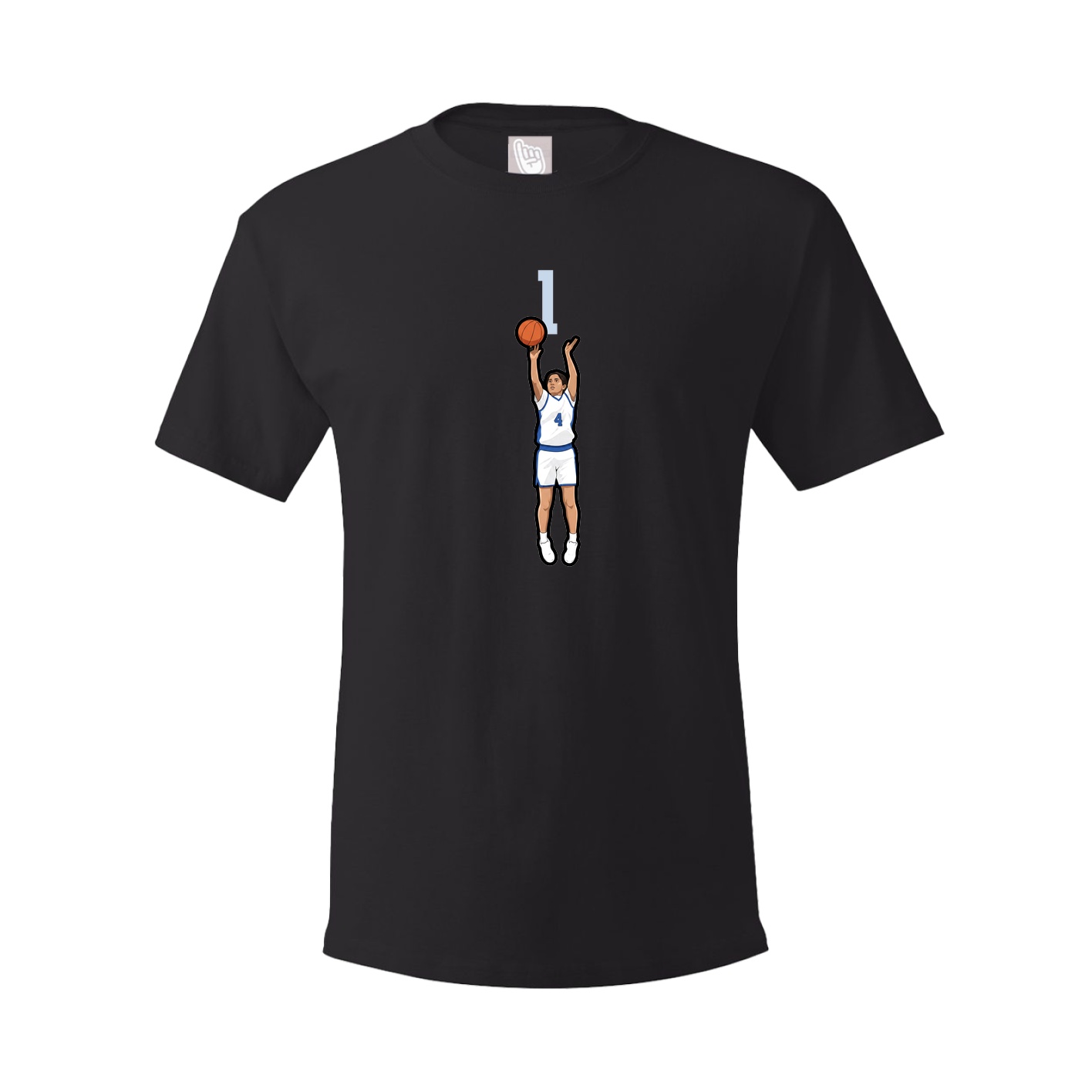Tee — Number Top in Black