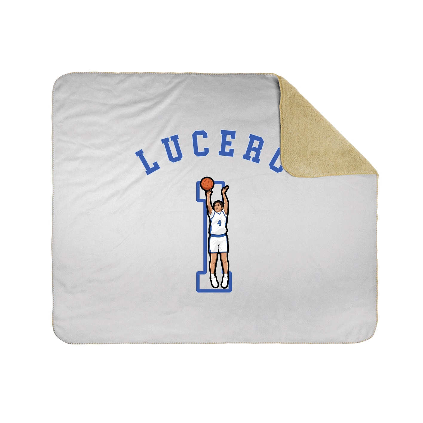 Throw Blanket — Shirsey Arch in White