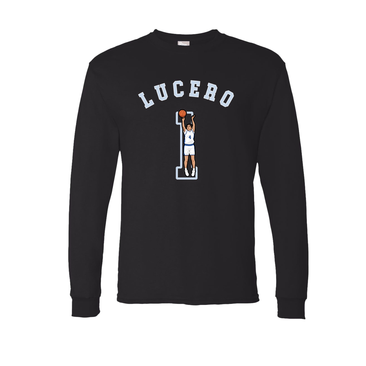 Long Sleeve Tee — Shirsey Arch in Black