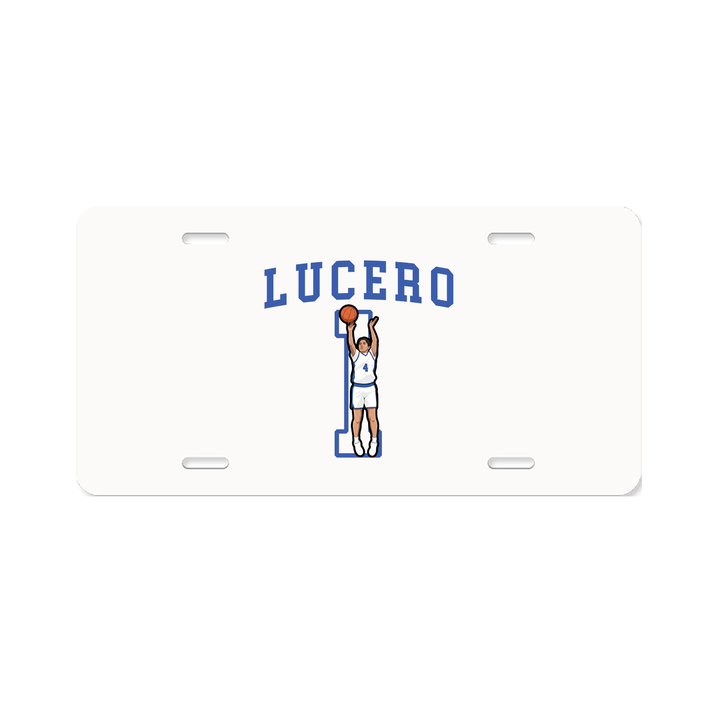 Aluminum License Plate