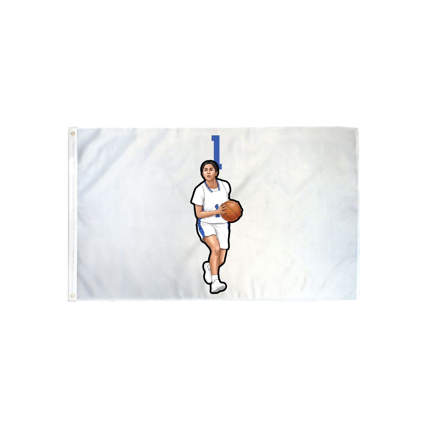 3x5 Flag — Number Top in Classic